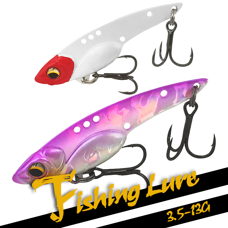 Fishing Lure Crankbait - GOBYGO 3.5G-13G Metal VIB Fishing Lure