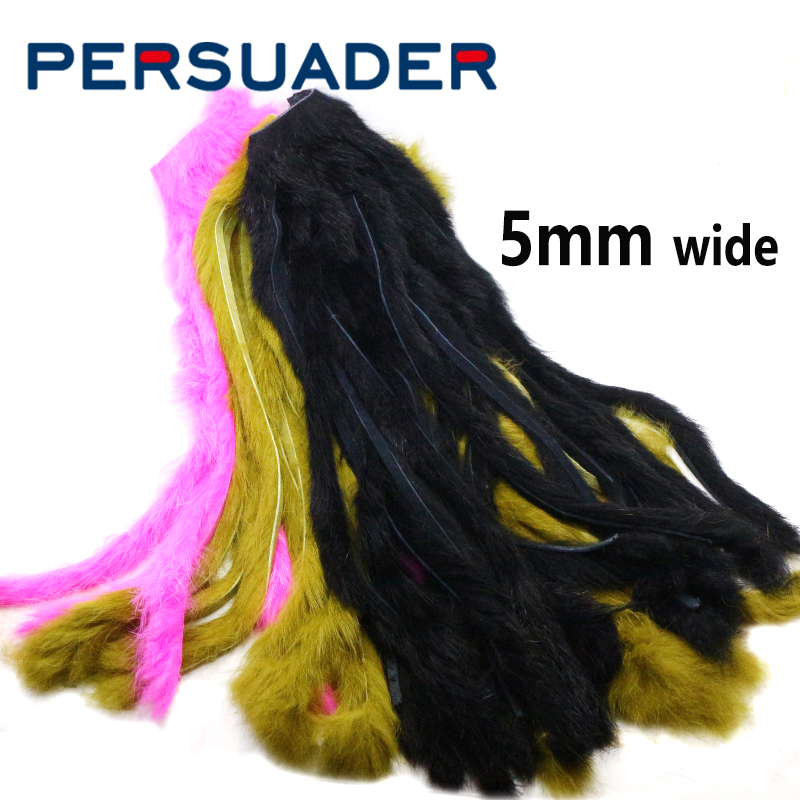 Fishing Lure Popper - Persuader 1/2 genuine rabbit fur skin