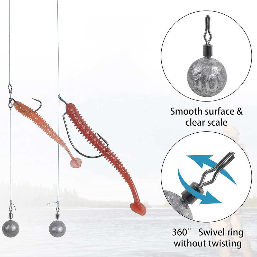 10Pcs Fishing Weight Lead 2.5G - Fishing Lure Popper recensie en prijs