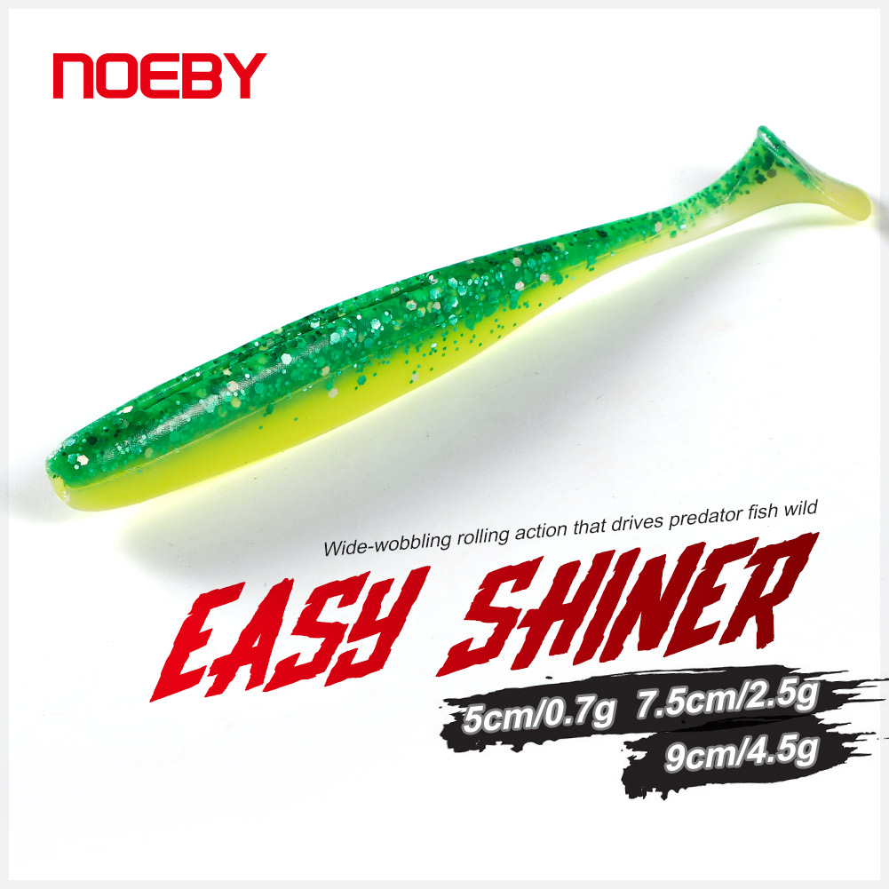 Noeby Easy Shiner Silicone Sha - Fishing Lure Soft Plastic recensie en prijs