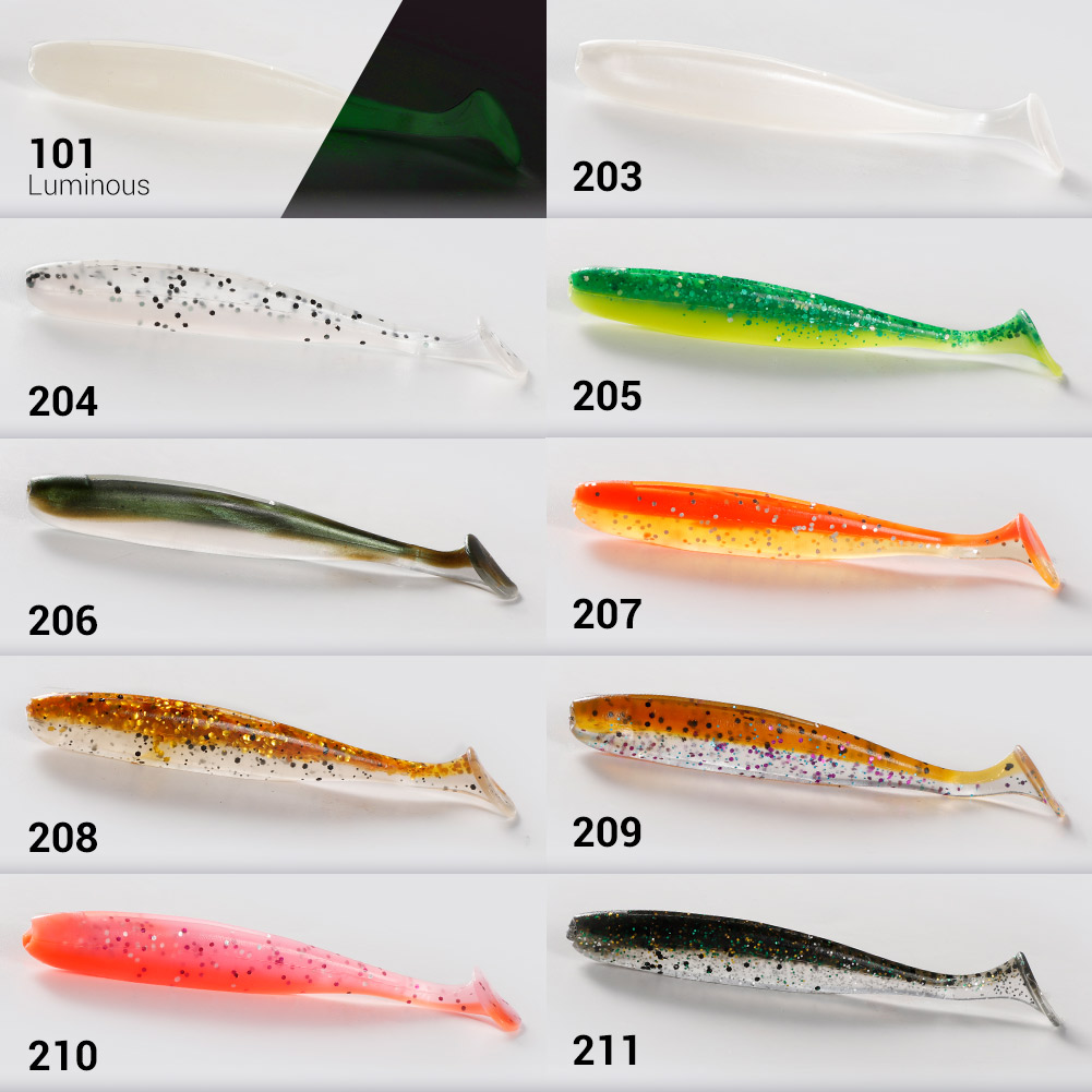 Noeby Easy Shiner Silicone Sha - Fishing Lure Soft Plastic recensie en prijs
