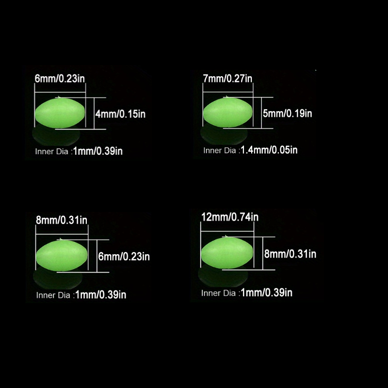 100pcs/lot Oval Night Luminous - Fishing Lure Topwater recensie en prijs