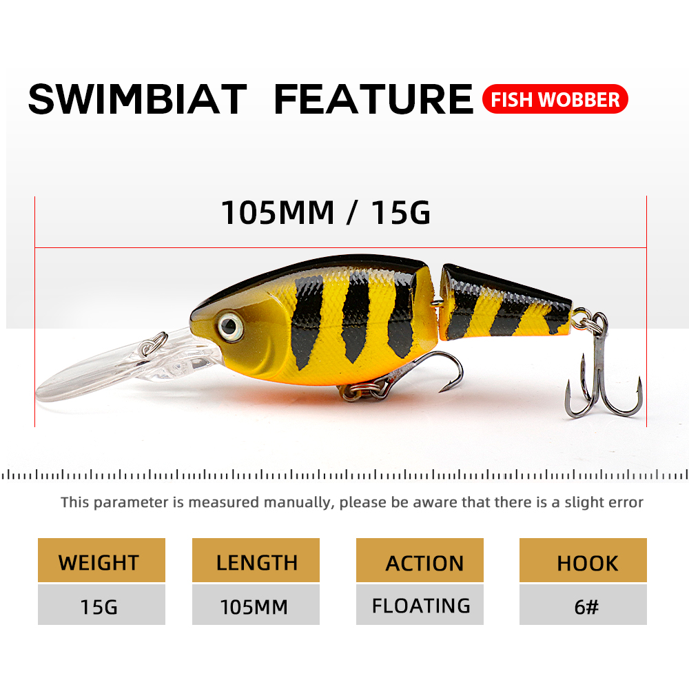Agoie Deep Diving Crankbaits J - Fishing Lure Popper recensie en prijs