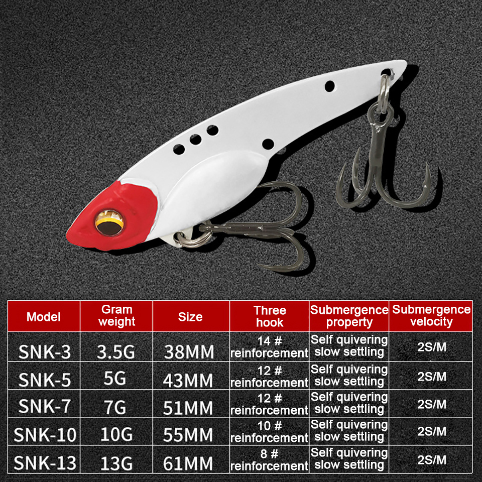 GOBYGO 3.5G-13G Metal VIB Fish - Fishing Lure Crankbait recensie en prijs