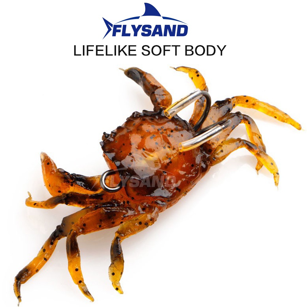 FLYSAND Bionic Crab Silicone S - Fishing Lure Soft Plastic recensie en prijs