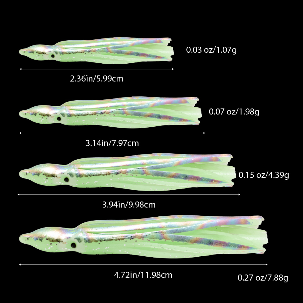 10 pcs soft light octopus squi - Fishing Lure Buzzbait recensie en prijs