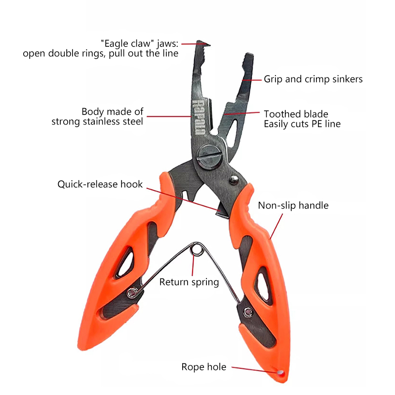 Rapala Mini Lure Pliers/Fish C - Fishing Lure Kit recensie en prijs