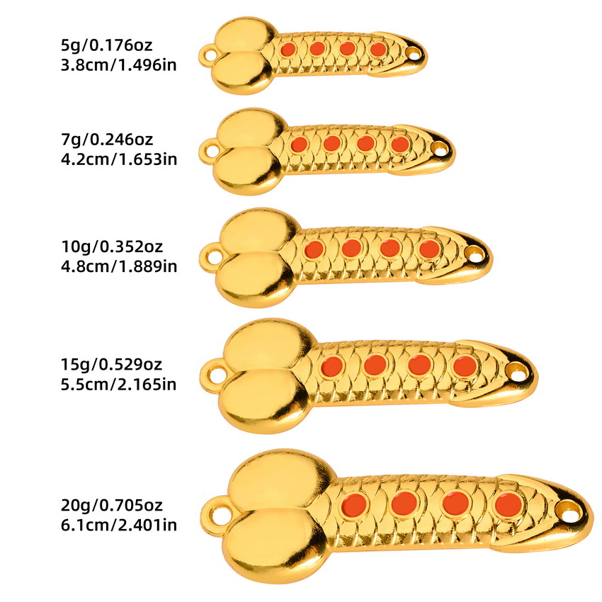 Metal Spoon Penis Shape Fishin - Fishing Lure Spinnerbait recensie en prijs