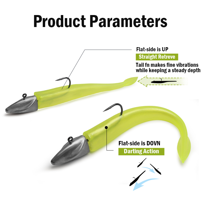 LEYDUN BR Soft Bait Fishing Lu - Fishing Lure Swimbait recensie en prijs