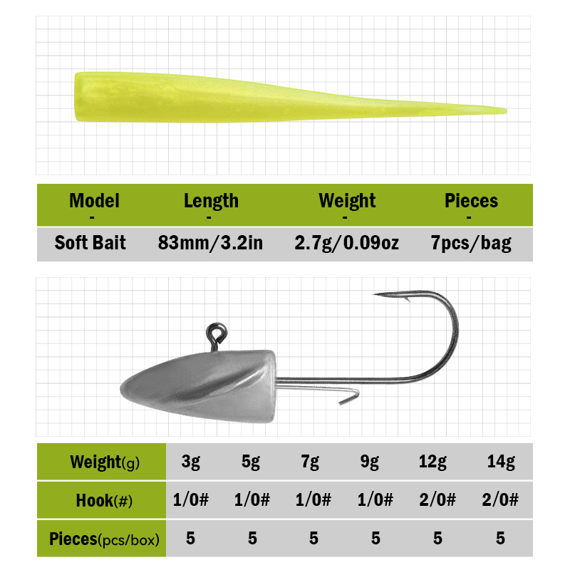 LEYDUN BR Soft Bait Fishing Lu - Fishing Lure Swimbait recensie en prijs