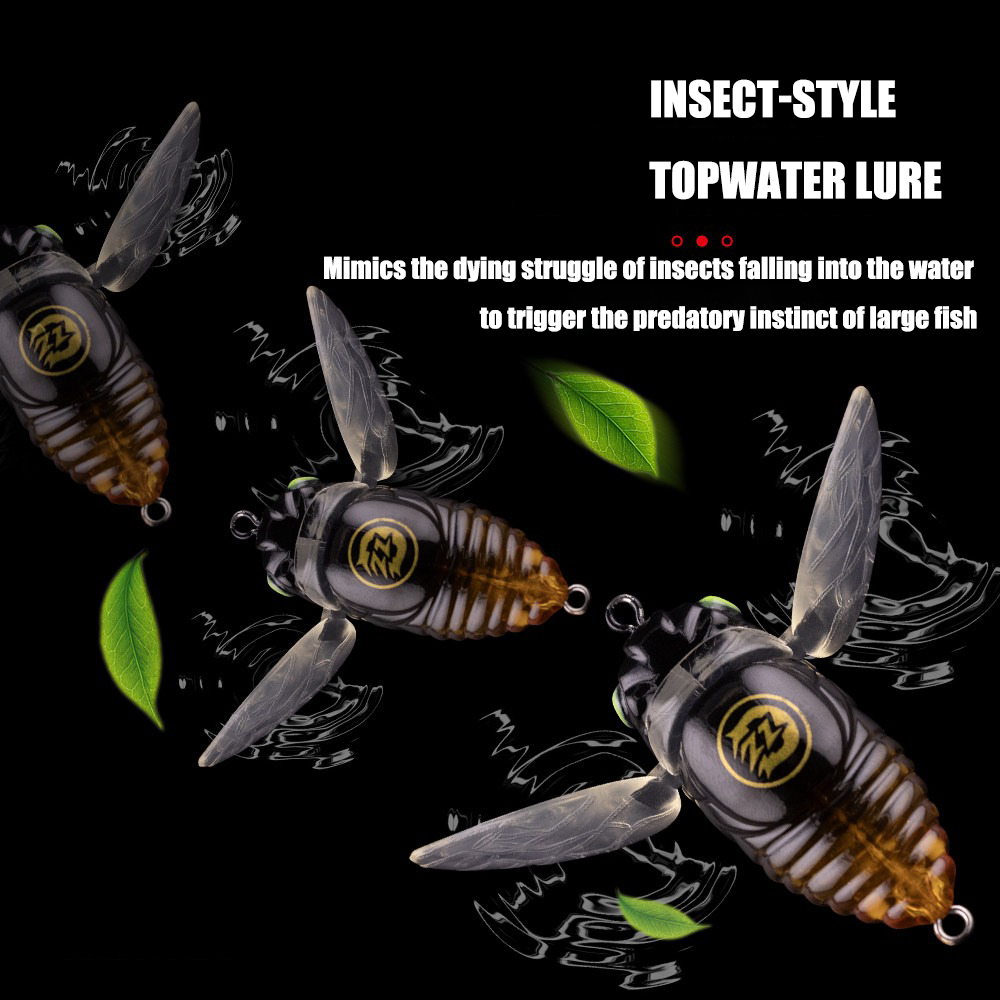 Cicada Topwater Fishing Lure 3 - Fishing Lure Popper recensie en prijs