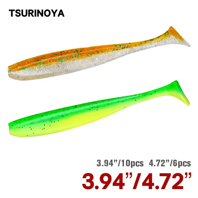 TSURINOYA NEW SIZE 100mm 120mm - Fishing Lure Soft Plastic recensie en prijs
