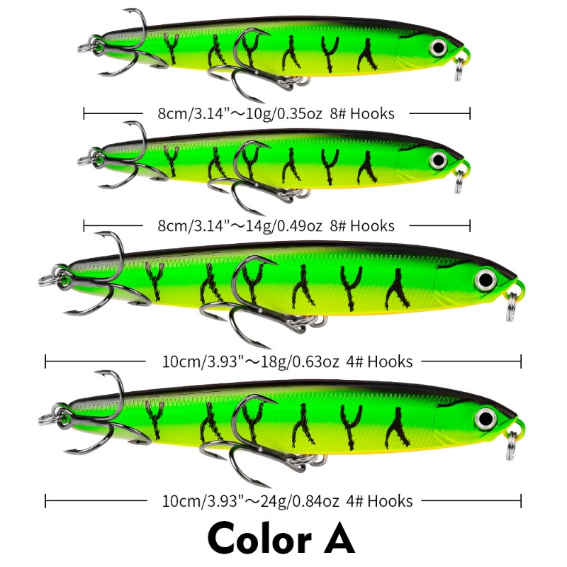 1Pcs Weights 10-24g  Pencil Lu - Fishing Lure Popper recensie en prijs