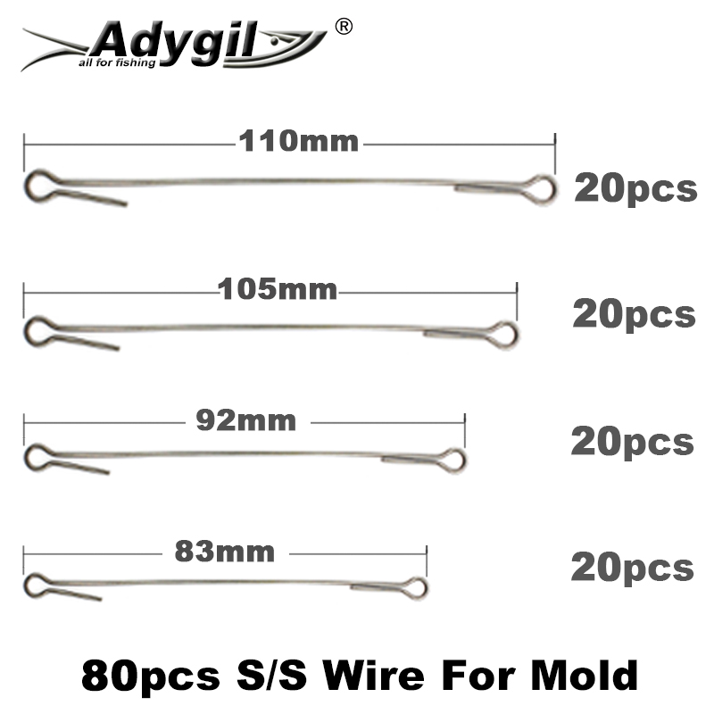 Adygil DIY Fishing 80pcs S/S W - Fishing Lure Jig recensie en prijs