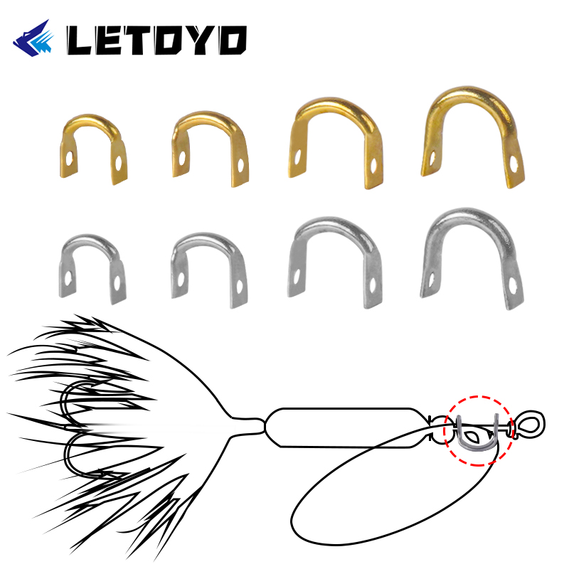 LETOYO 100pcs Folded Clevises  - Fishing Lure Spinnerbait recensie en prijs