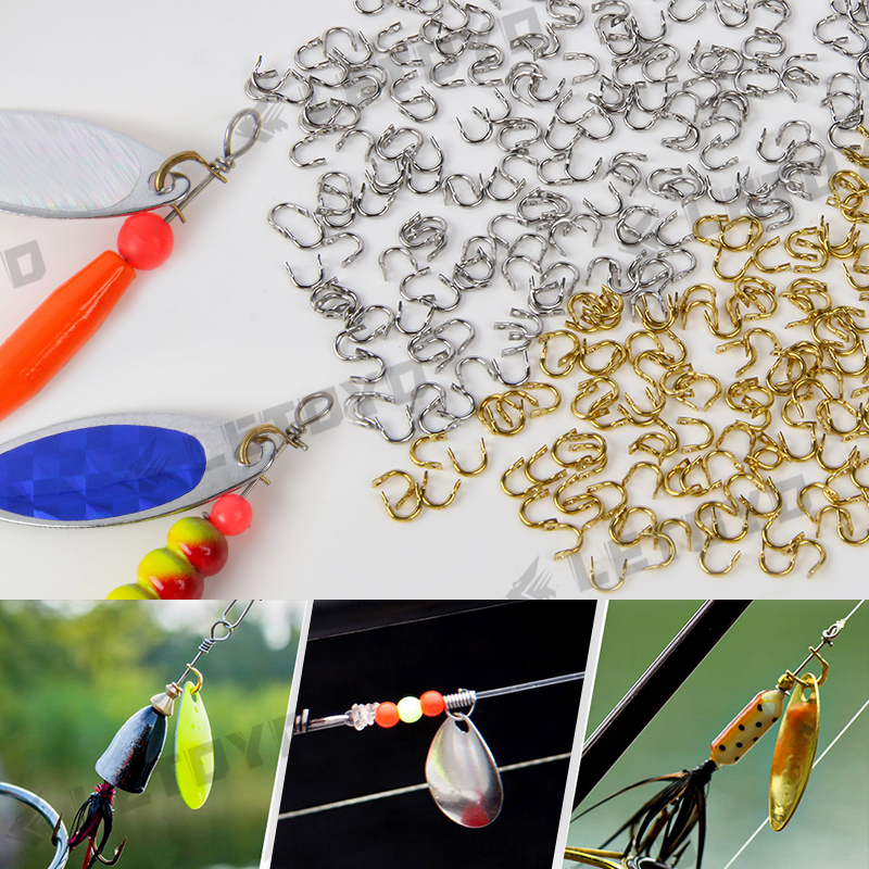 LETOYO 100pcs Folded Clevises  - Fishing Lure Spinnerbait recensie en prijs