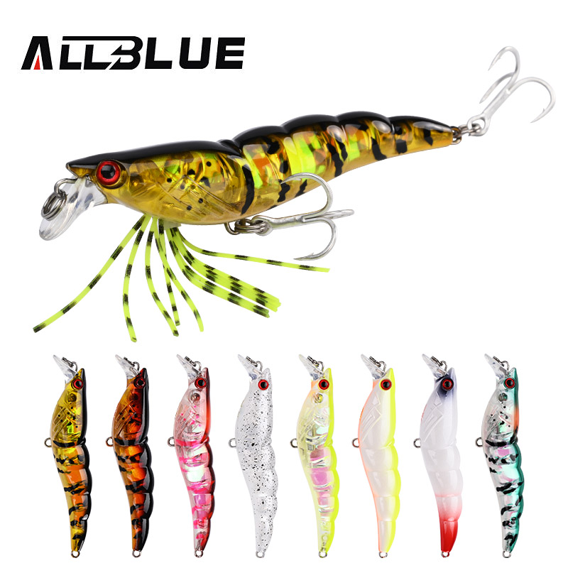 ALLBLUE 3D Flash Shrimp 70mm 7 - Fishing Lure Buzzbait recensie en prijs