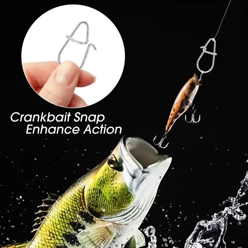 100/200PCS Stainless Steel Fis - Fishing Lure Accessories recensie en prijs