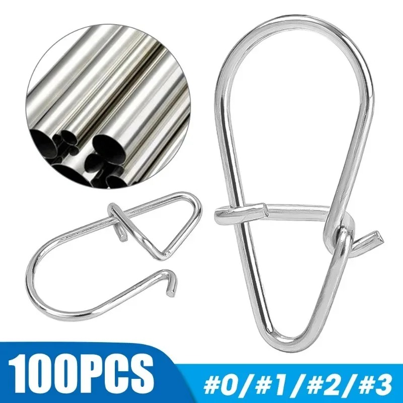 100/200PCS Stainless Steel Fis - Fishing Lure Accessories recensie en prijs