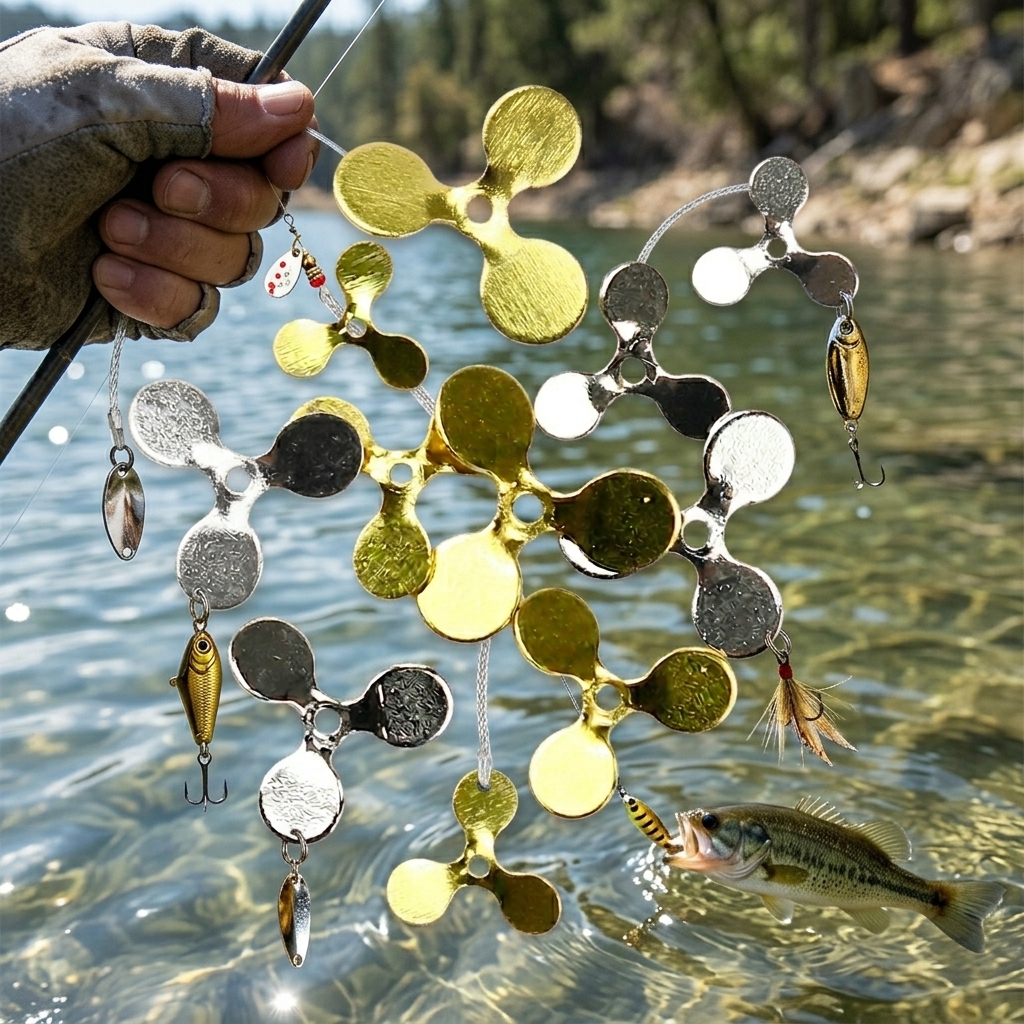 200Pcs 3-Blade Propeller Fishi - Fishing Lure Blade Bait recensie en prijs