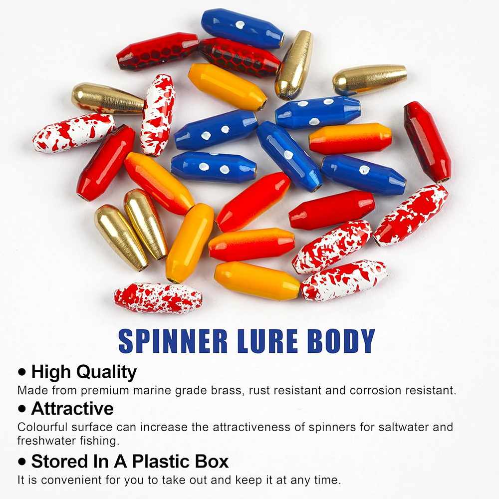 10pcs Fishing Brass Spinner Lu - Fishing Lure Spinnerbait recensie en prijs