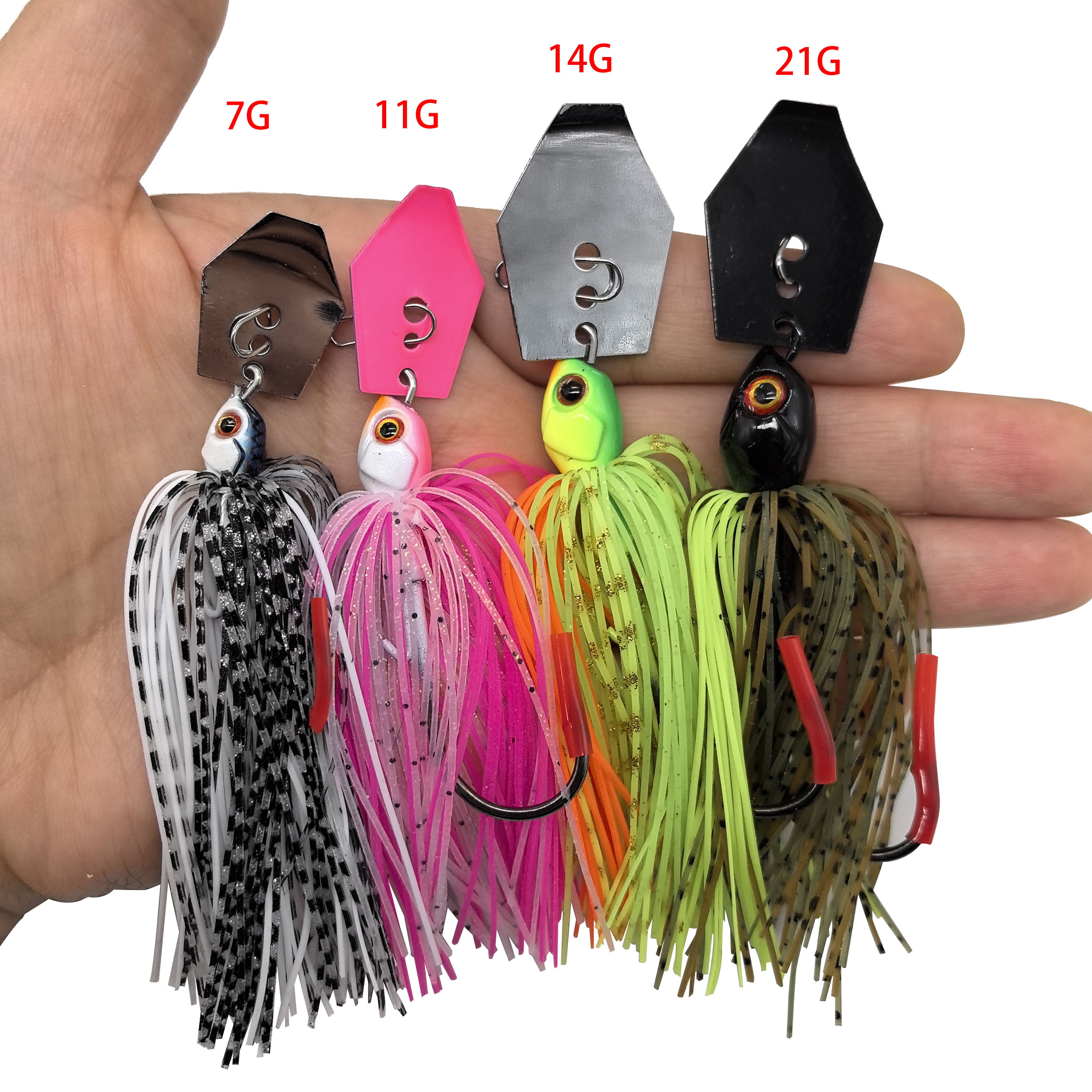 Mycena 7G/9G/11G/14G/21G fishi - Fishing Lure Buzzbait recensie en prijs