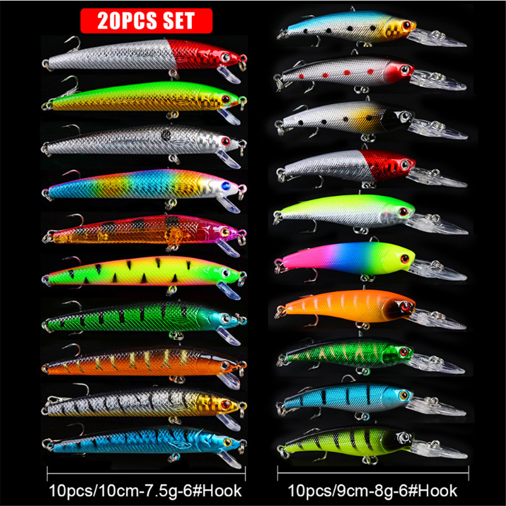 20pcs/lot Minnow Fishing Lures - Fishing Lure Topwater recensie en prijs