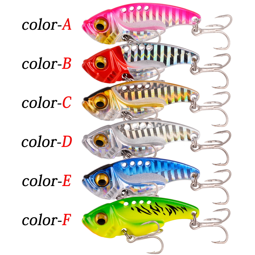 6pc/lot  7/10/15/20G Hard Meta - Fishing Lure Blade Bait recensie en prijs