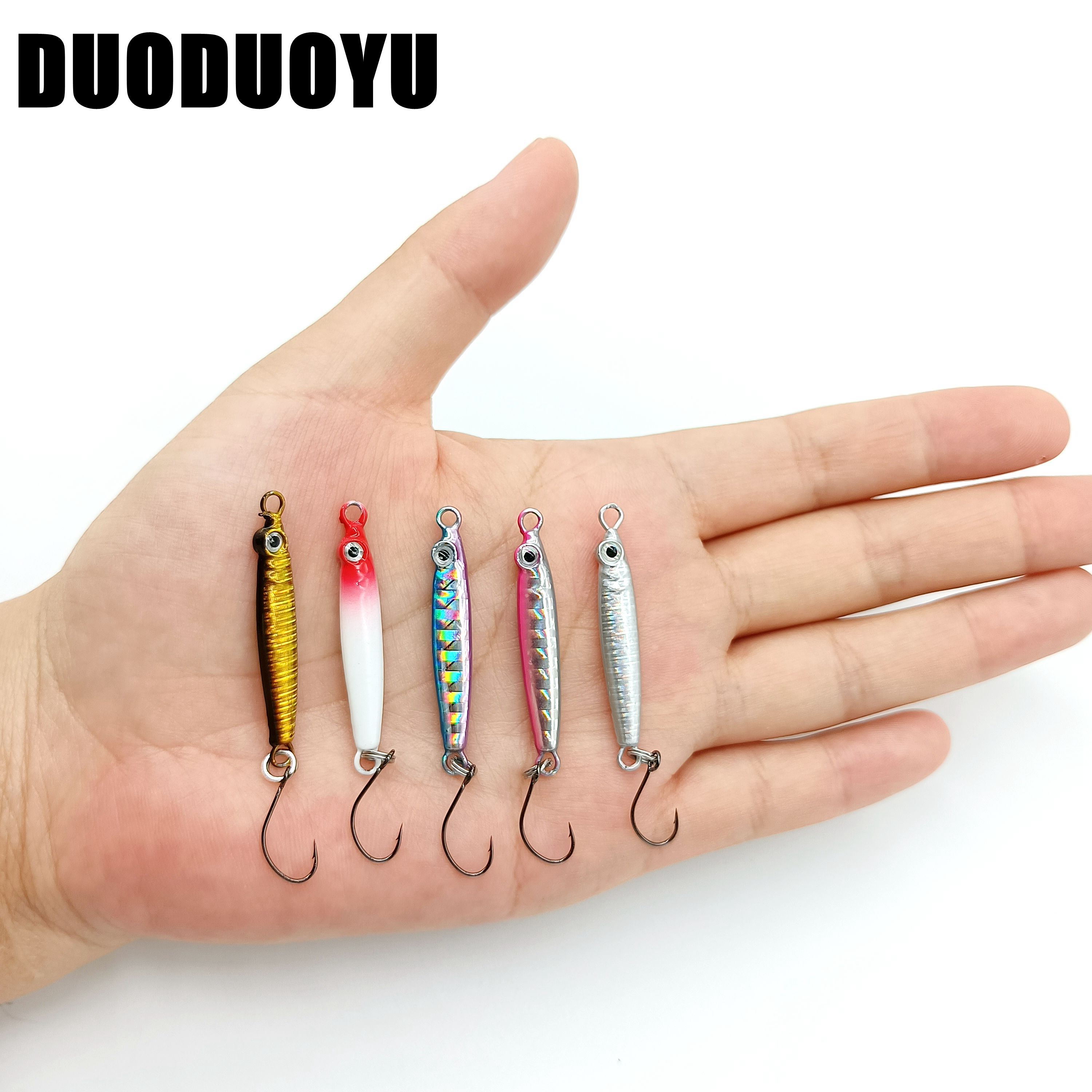 DUODUOYU 5PCS Mini  Metal Jig  - Fishing Lure Soft Plastic recensie en prijs