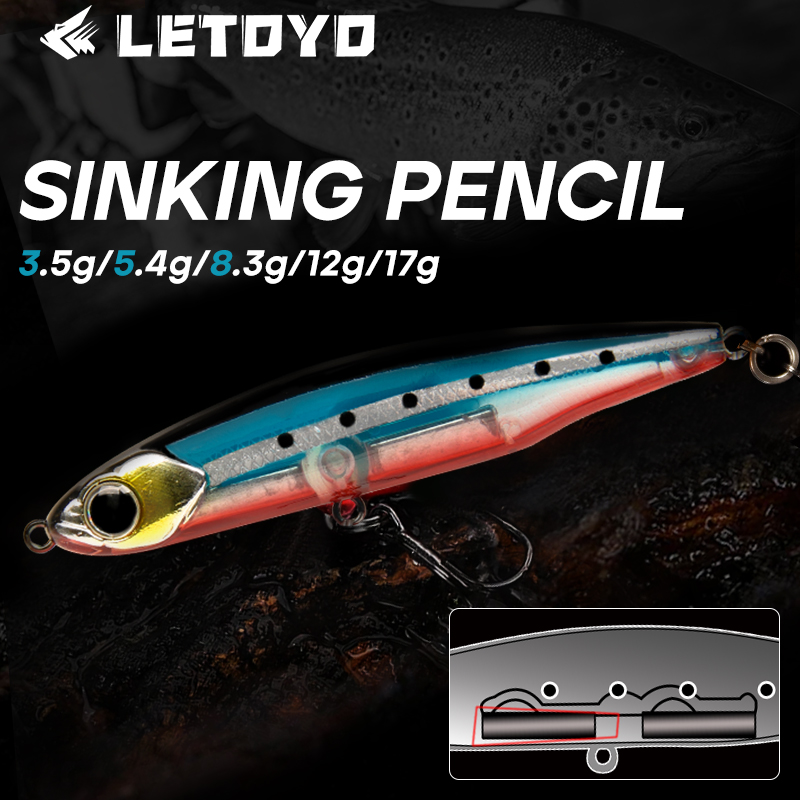 LETOYO Sinking Pencil 17g 12g- - Fishing Lure Swimbait recensie en prijs