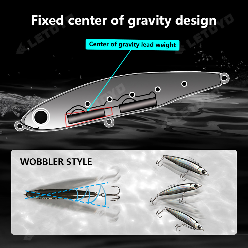 LETOYO Sinking Pencil 17g 12g- - Fishing Lure Swimbait recensie en prijs