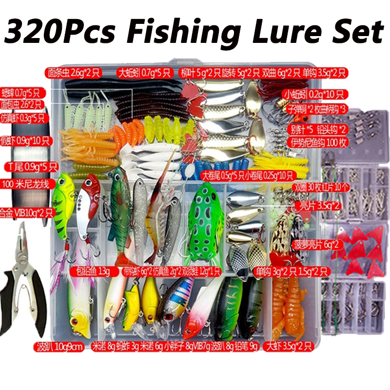 Fishing Lure Kit Soft and Hard - Fishing Lure Crankbait recensie en prijs