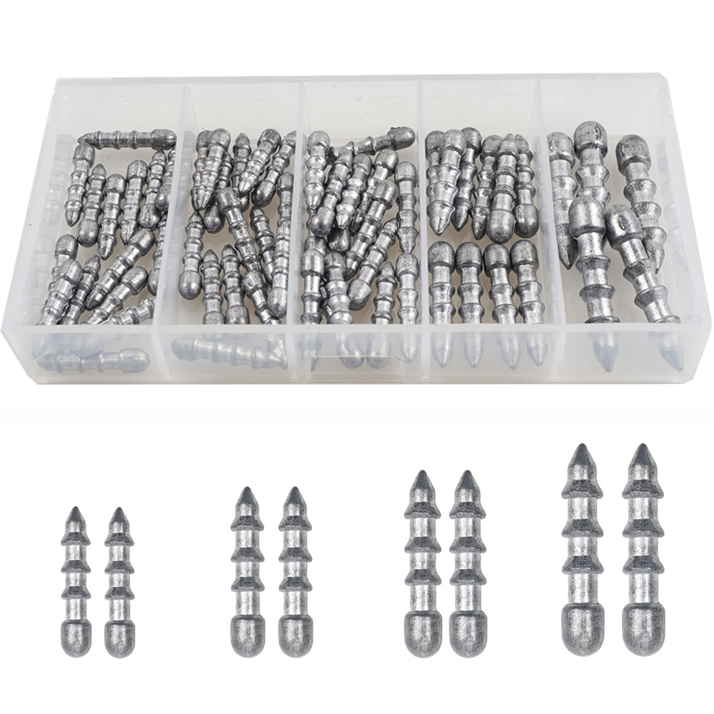 60PCS Nail weights Worm Fishin - Fishing Lure Accessories recensie en prijs