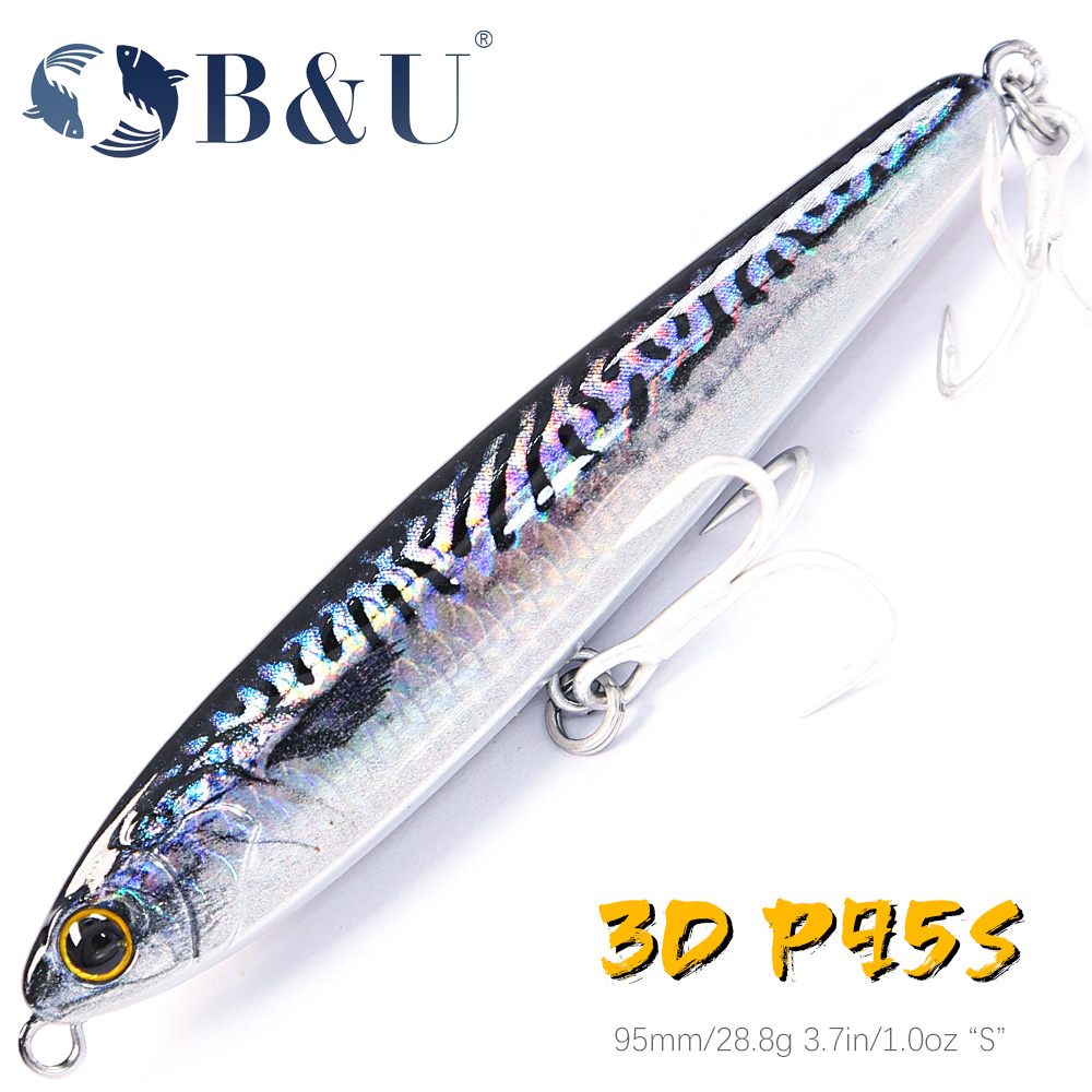 B&U Sinking Pencil Fishing Lur - Fishing Lure Jerkbait recensie en prijs
