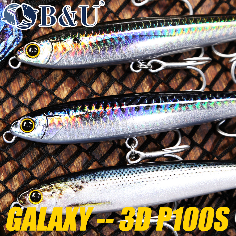 B&U Sinking Pencil Fishing Lur - Fishing Lure Jerkbait recensie en prijs