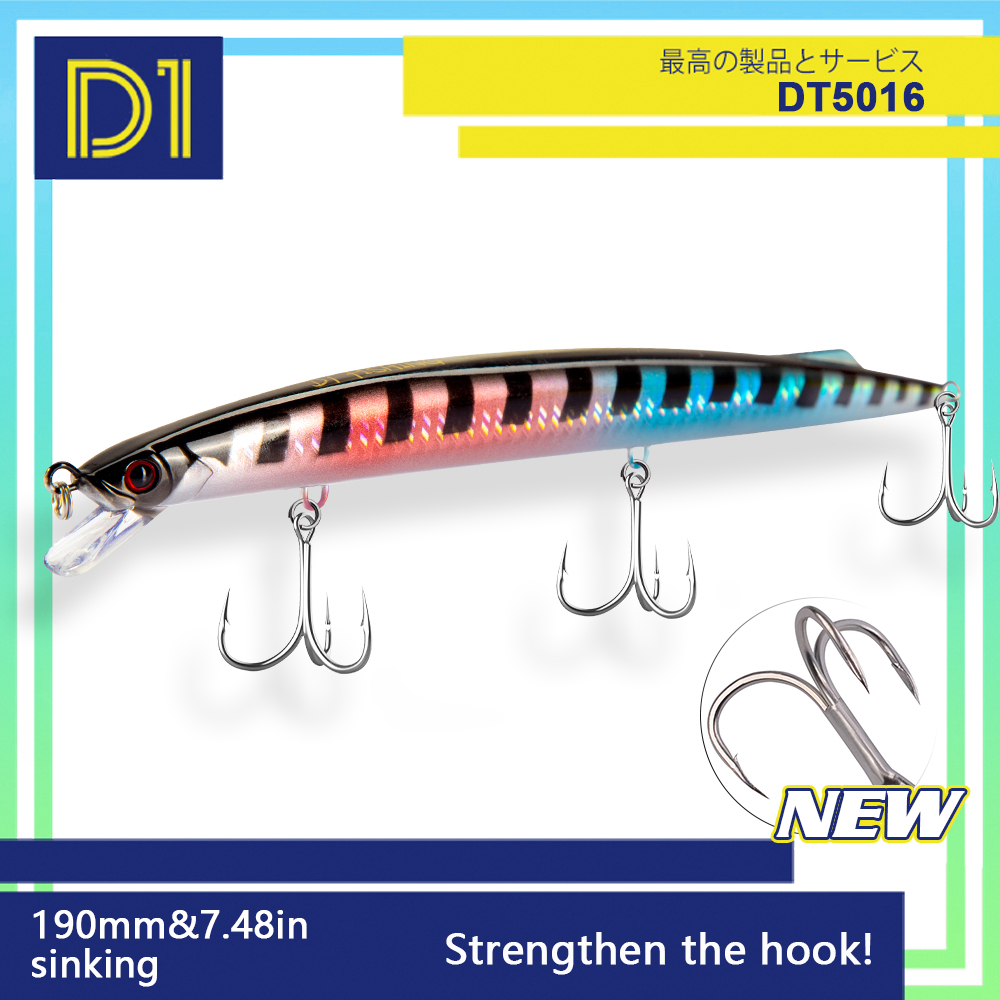 D1 Sea Fishing Minnow Lure 190 - Fishing Lure Buzzbait recensie en prijs