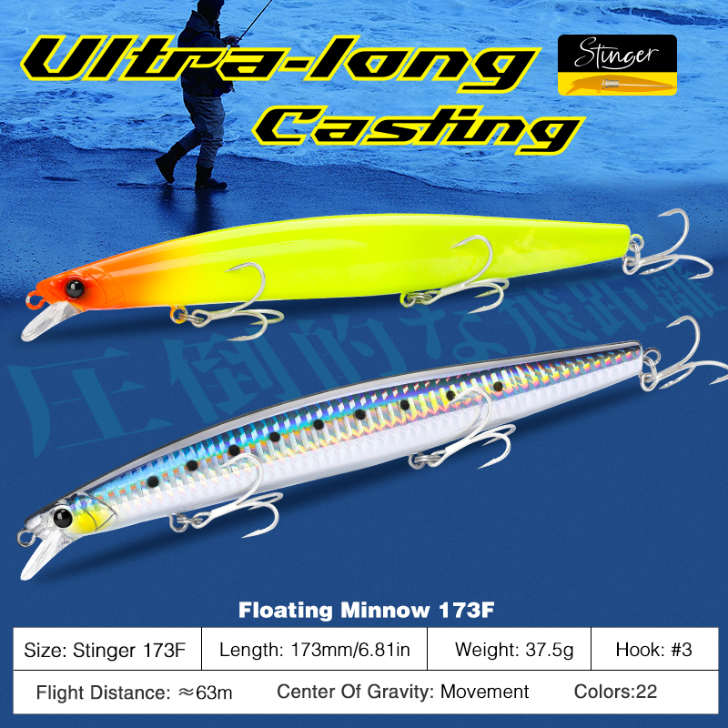 TSURINOYA Shore Fishing STINGE - Fishing Lure Popper recensie en prijs