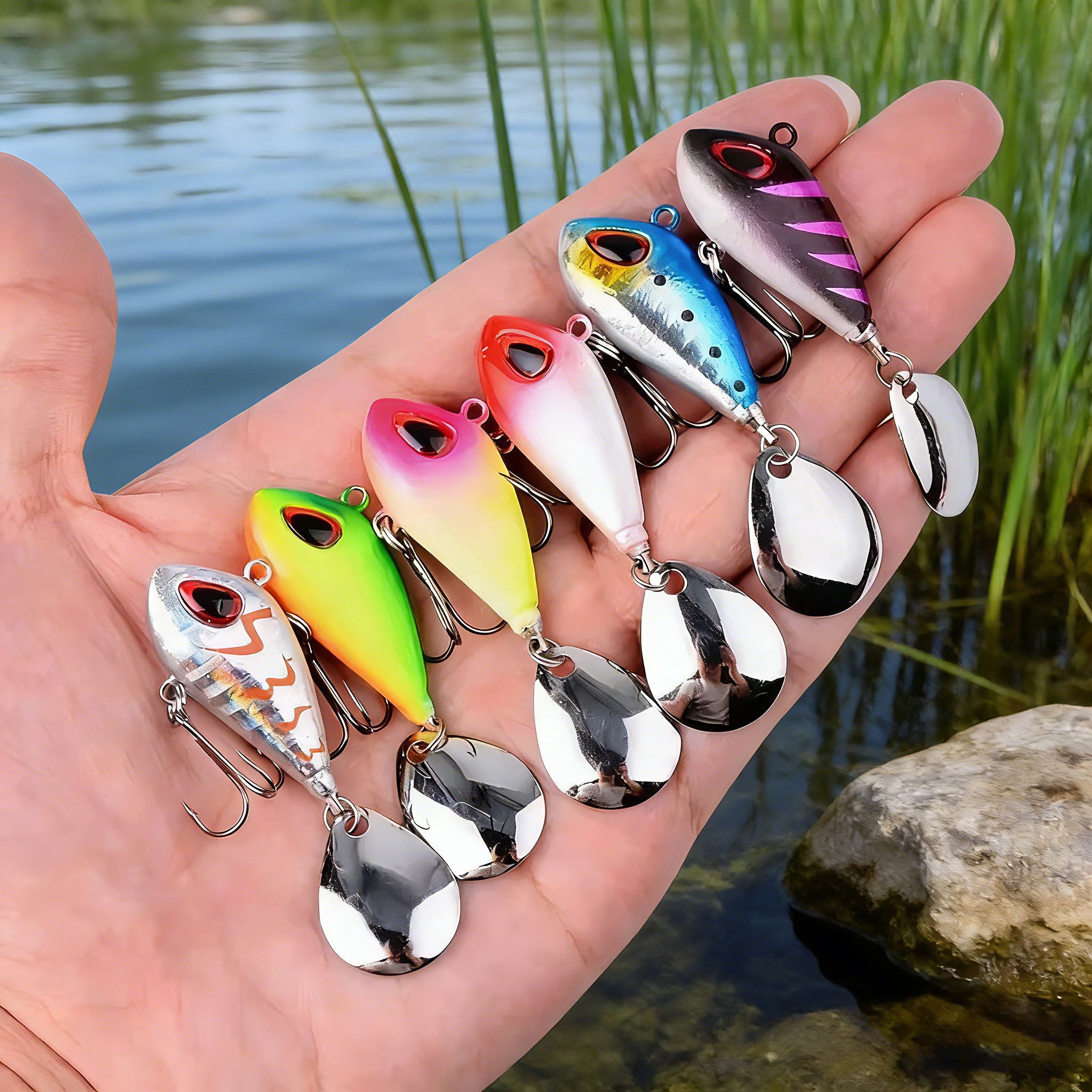 5/6pcs Mini VIB With Spoon Fis - Fishing Lure Crankbait recensie en prijs