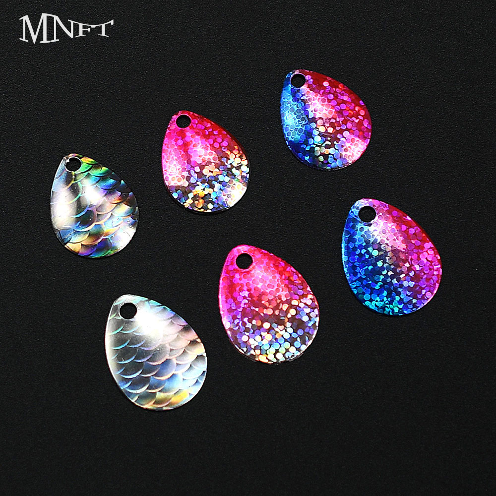 6Pcs Iridescent Fish Scale Spo - Fishing Lure Blade Bait recensie en prijs