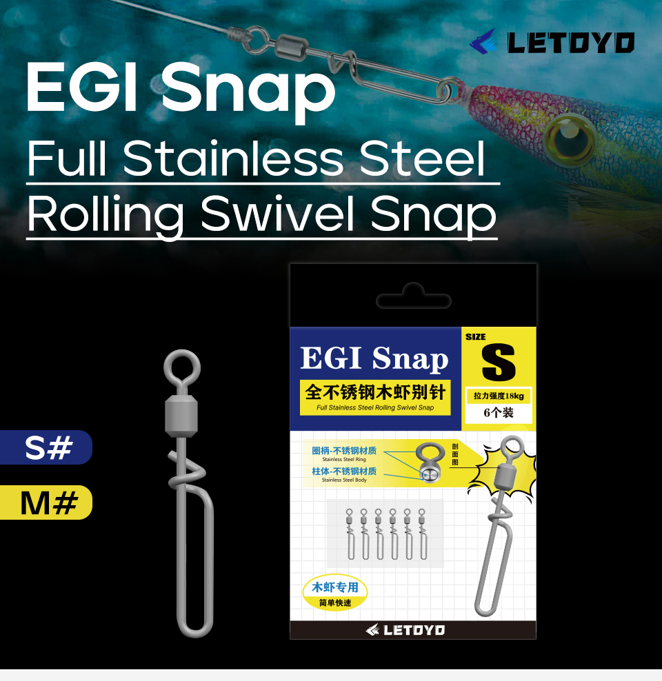 LETOYOFull Stainless Steel Rol - Fishing Lure Jig recensie en prijs