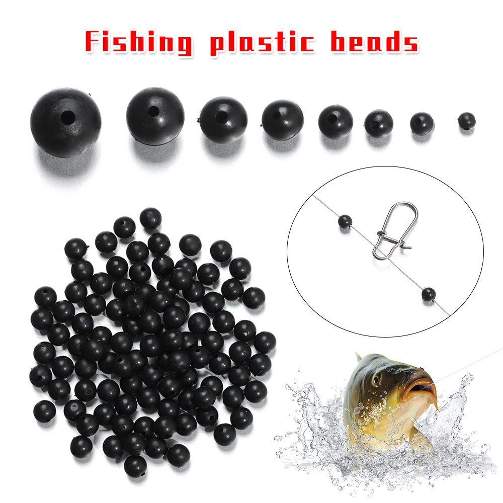 100pcs/lot Fishing Beads Space - Fishing Lure Soft Plastic recensie en prijs