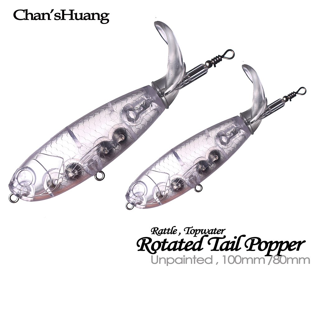 Chan’sHuang 20PCS Unpainted Bl - Fishing Lure Popper recensie en prijs