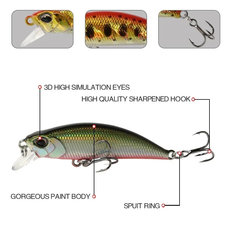 15Pcs Sinking Minnow Fishing L - Fishing Lure Jerkbait recensie en prijs