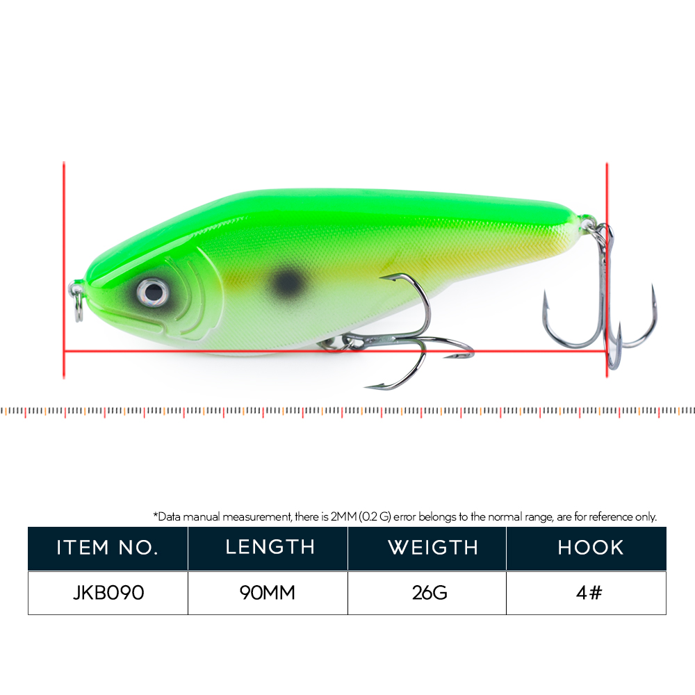 Hanlin NEW Glide Jerkbait 90mm - Fishing Lure Swimbait recensie en prijs