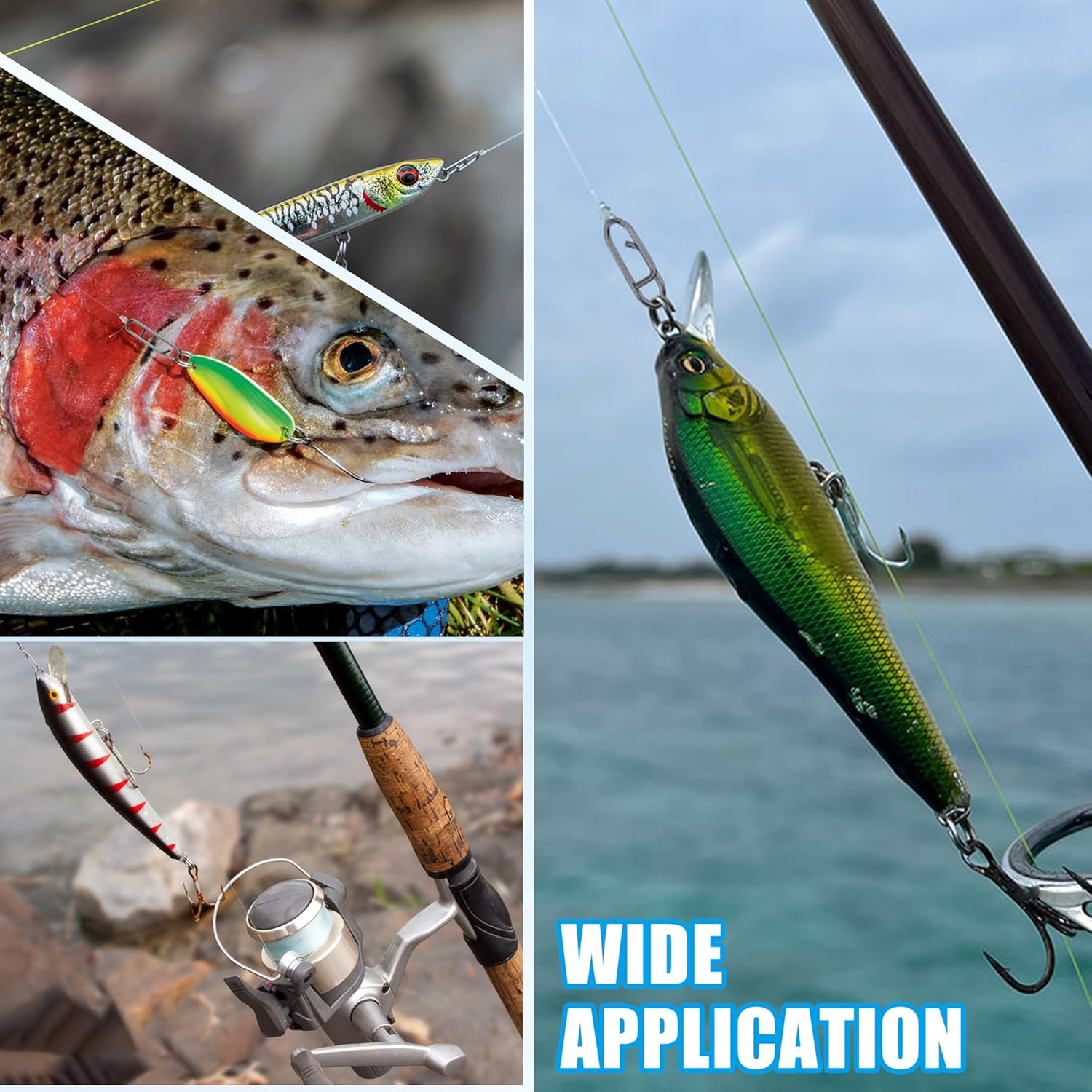 9KM Fishing Snap Kit 110pcs Po - Fishing Lure Kit recensie en prijs