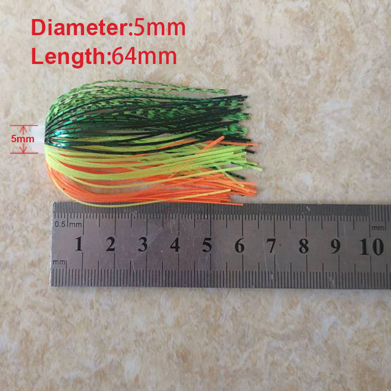 5 pcs/lot  88 Strands  64mm Si - Fishing Lure Buzzbait recensie en prijs
