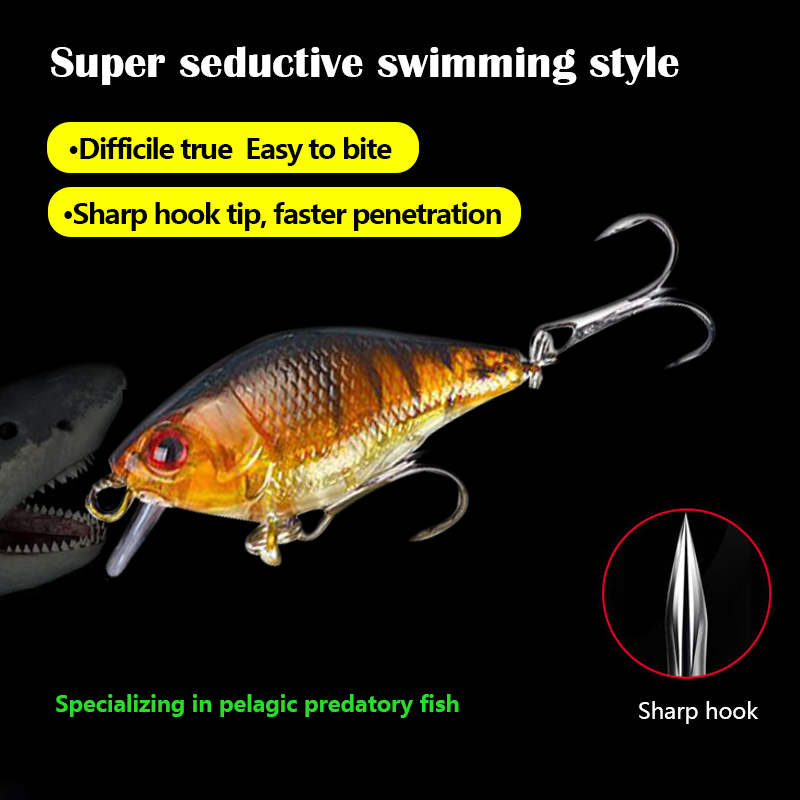 3D Eyes 7.5cm 10.2g Hard VIB L - Fishing Lure Crankbait recensie en prijs