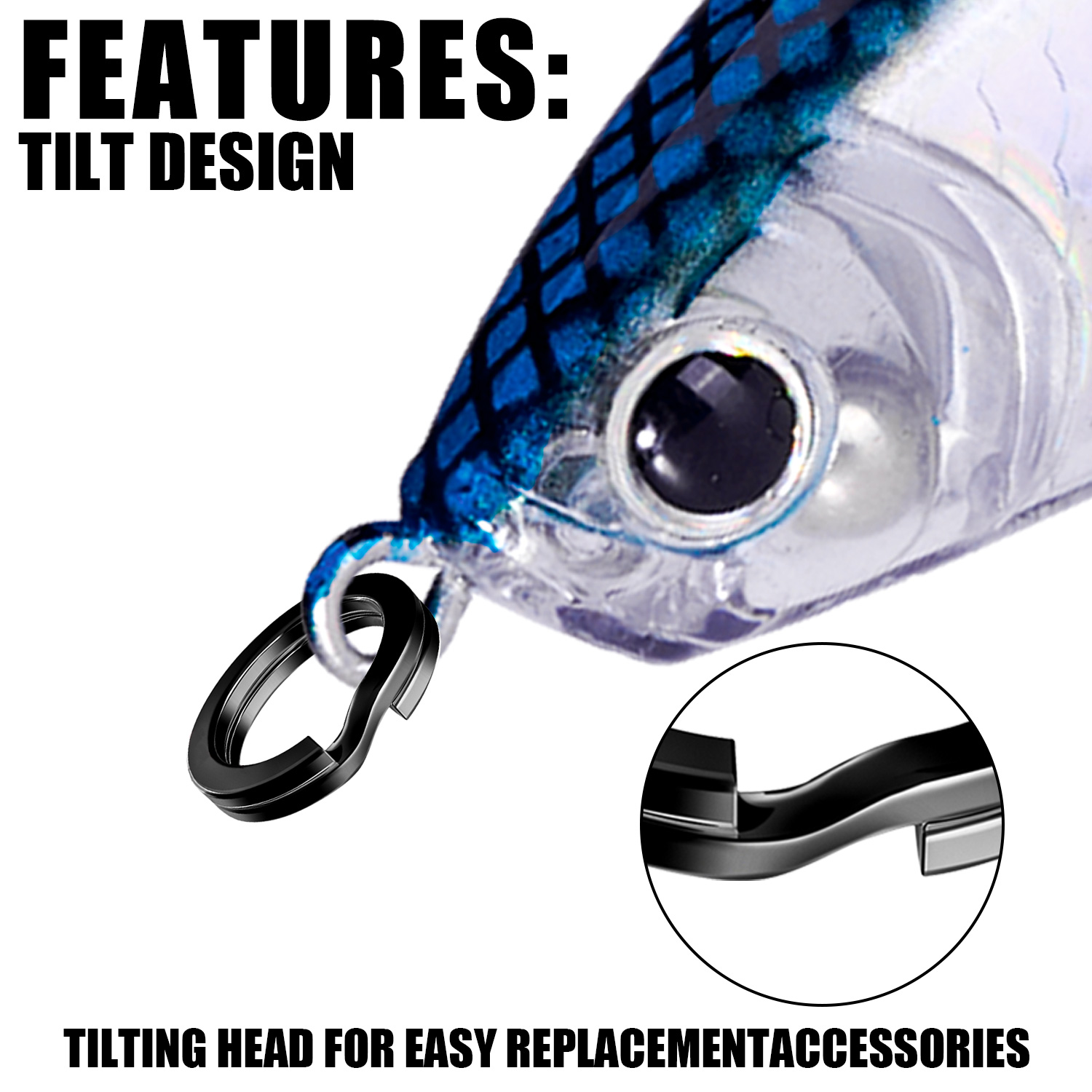 100pcs Fishing Split Rings Sta - Fishing Lure Making Kit recensie en prijs