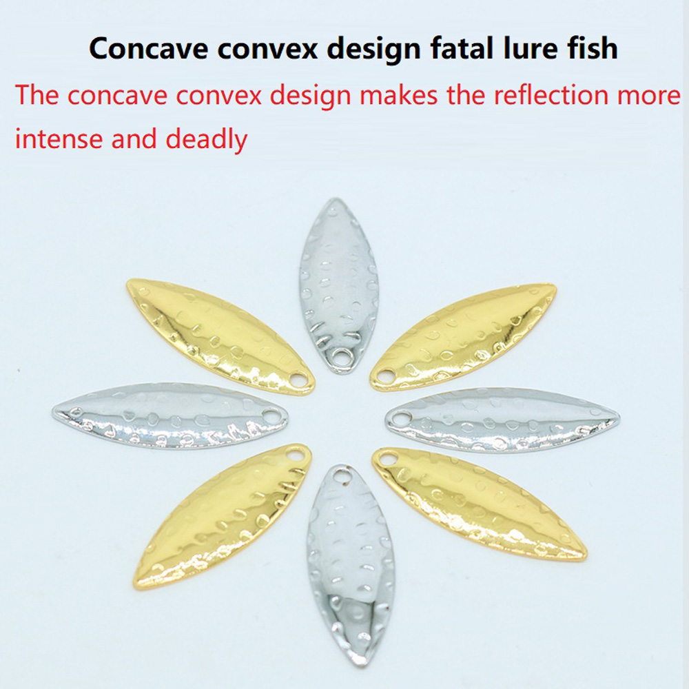 10Pcs/lot Willow leaf Sequin P - Fishing Lure Spoon recensie en prijs