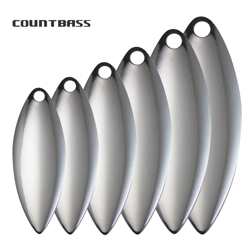 Countbass 50pcs Size 1-6 Nicke - Fishing Lure Spinnerbait recensie en prijs